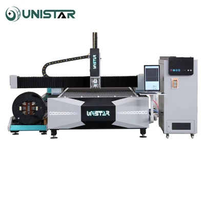 Penjualan Panas Serat Laser Lembaran Logam dan Mesin Pemotong Tabung Pipa CNC Pasokan Pabrik